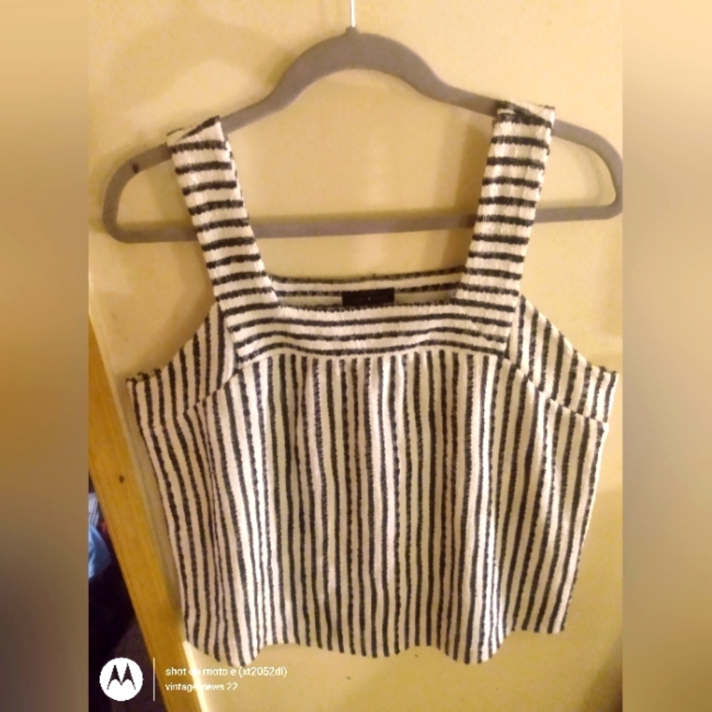 Lucky Brand Terry Sleeveless Top